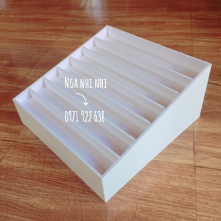 (Loại dầy) Khay 7 tầng đựng sơn móng tay, son môi