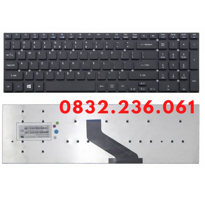 Bàn phím laptop ACER Aspire 5830 5830G 5830T 5830TG 5755 5755G - V3-531, V3-551, V3-571, V3-572, V3-731, V5-561