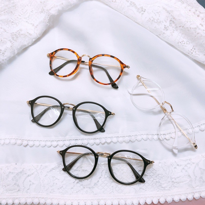 Gọng kính mắt mèo Jolie Eyewear thời trang cao cấp form tròn best seller 38807 chống ánh sáng xanh, UV400