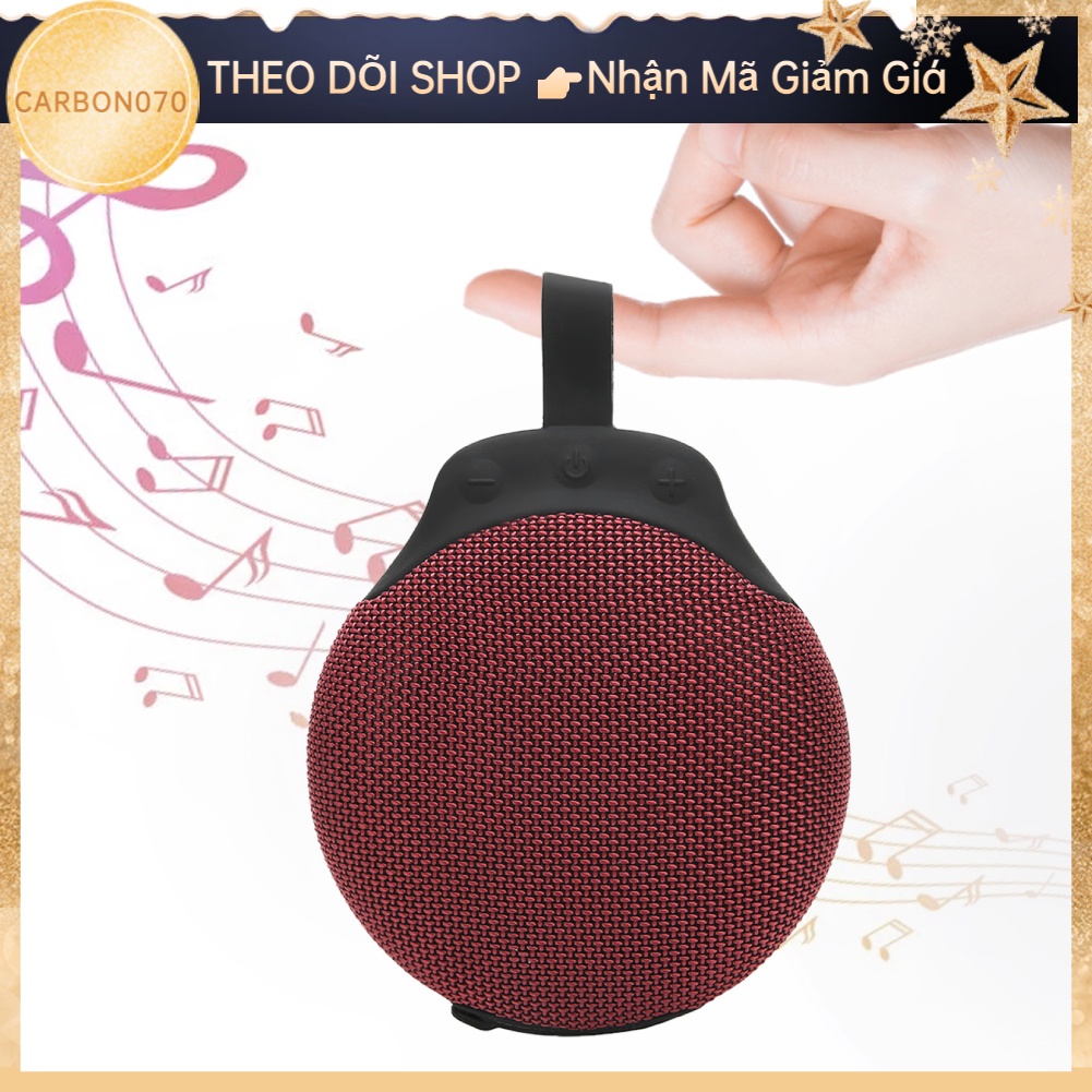 [Hàng HOT] Loa Bluetooth MINI Không Dây IPX7 Chống Thấm Nước Tiện Dụng Mang Theo Du Lịch / Dã Ngoại【Carbon070】