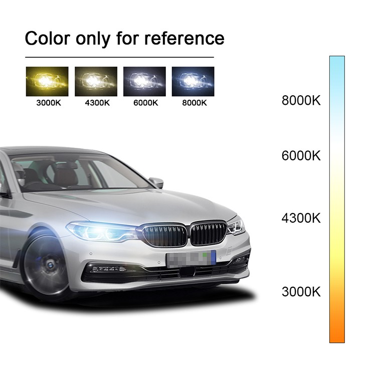 2 cái Bóng đèn xenon ô tô H7 35W Bộ chấn lưu siêu mỏng HID Bóng đèn pha xenon ô tô H1 H3 H4 H8 H11 9005 HB3 9006 HB4 3000k 4300k 6000k 8000k Phụ kiện đèn xe hơi 12V