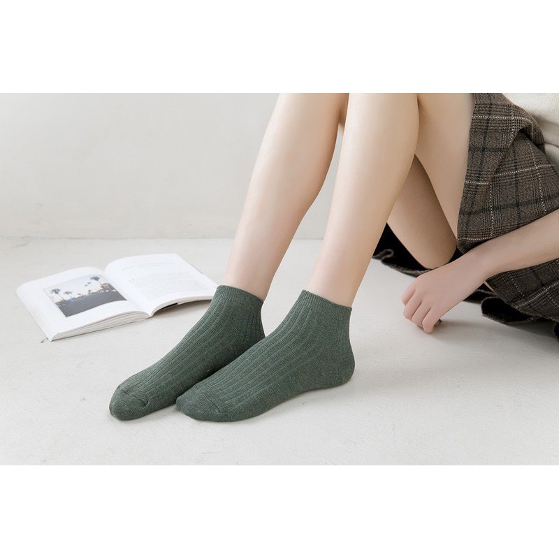 Tất cho nữ Pohanu cao cổ nhiều màu giá rẻ hàn quốc ulzzang TN126