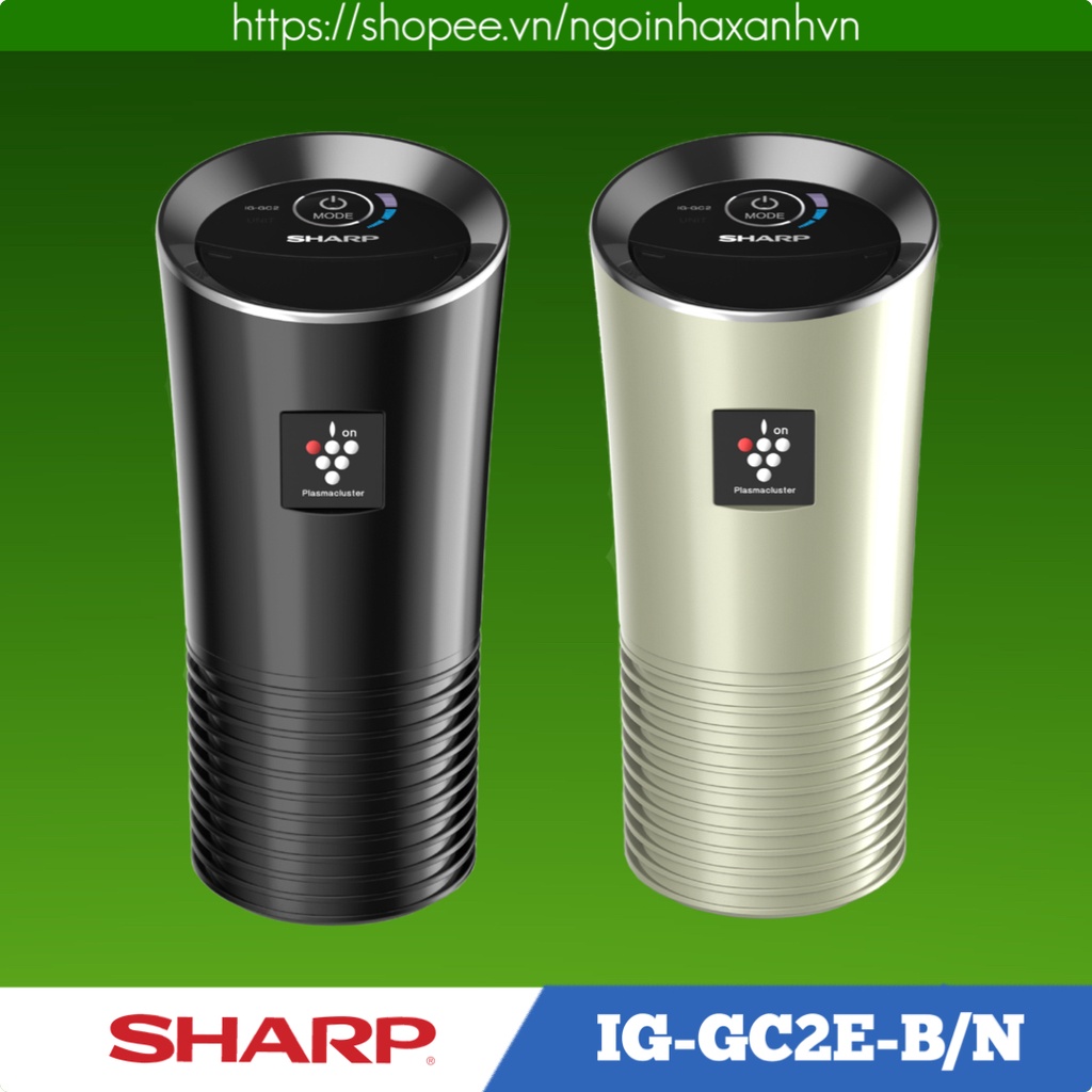 Máy lọc không khí, khử mùi trên ô tô Sharp IG-GC2E-B