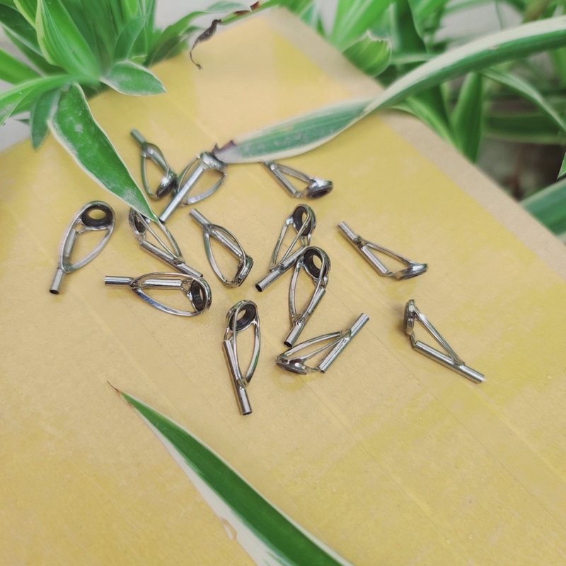 khoen cần câu, khoen chống xoắn, đầu bu Silic cho cần máy