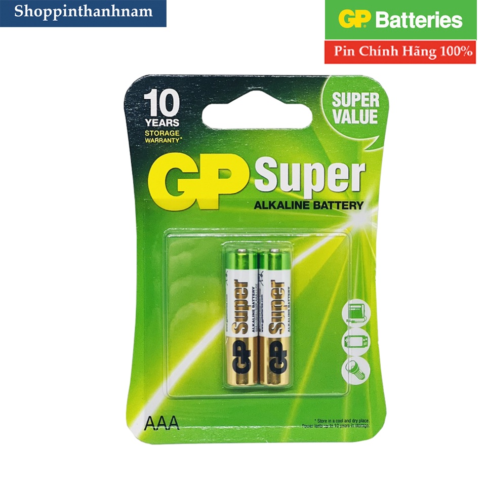 Pin AAA GP đũa super alkaline dung lượng cao