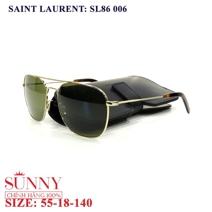 SL86 - Kính mát Saint Laurent chính hãng, sp bảo hành trên toàn quốc