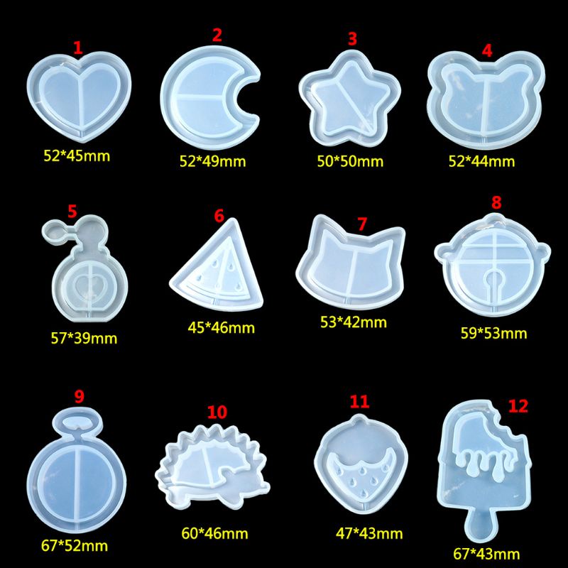 Khuôn Silicone Làm Thạch Rau Câu Trang Trí Tiện Dụng