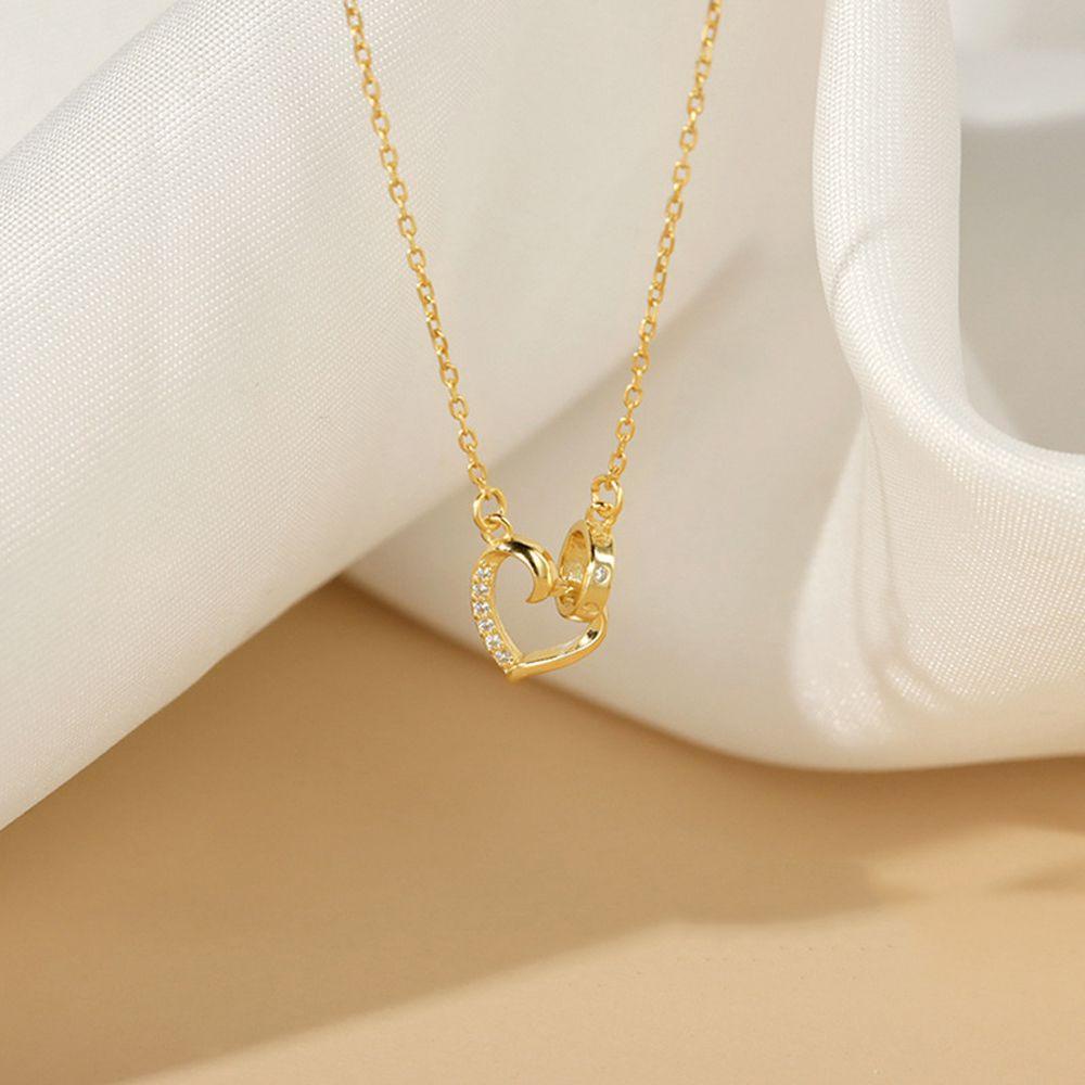 Vòng Cổ Choker Hình Trái Tim Thời Trang Hàn Quốc Dành Cho Nữ|Trang Sức Cổ / Nhiều Màu