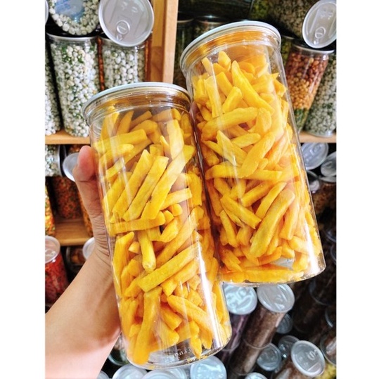 Khoai lang cọng sấy giòn siêu ngon hũ 300gr