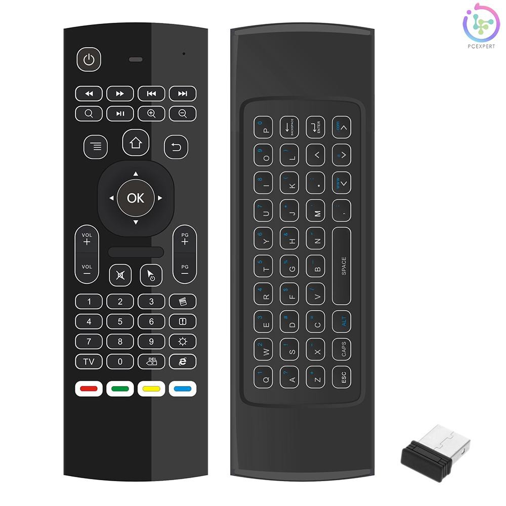 Remote chuột không dây 2.4G có bàn phím 6-Axis điều khiển