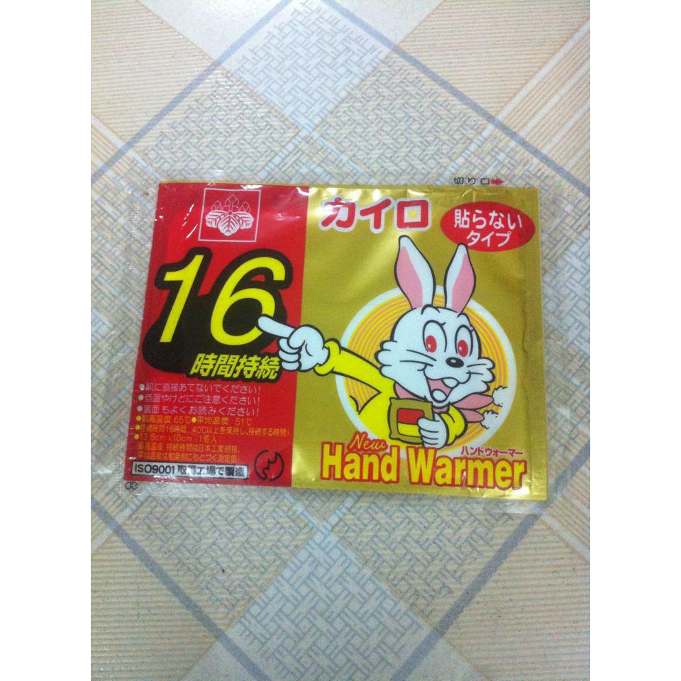 Bộ 10 miếng gián giữ nhiệt cơ thể 16 tiếng