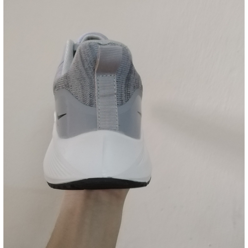 Giày thể thao nam Nike Zoom màu xám cao cấp ❤️ Giày chạy bộ tập gym nam siêu nhẹ màu xám Full Box