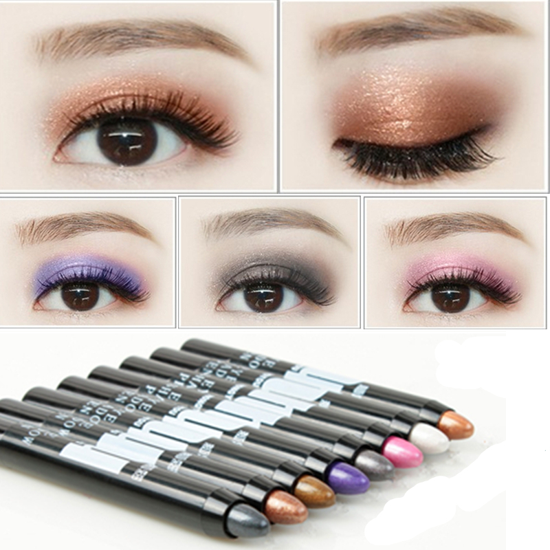 Lying Silkworm Pen/Pearlescent Eye Makeup and Lying Cicada Dual-purpose Highlight Stick/Girls Waterproof Non-Smudge Beginner Lying Silkworm Pen/Brightening Highlighter/Flashing Fluorescent Waterproof Eyeliner/Eyeshadow Pen