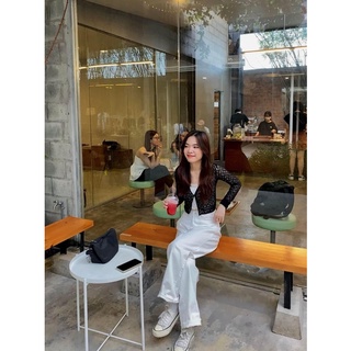 ÁO CARDIGAN REN MỎNG CO GIÃN