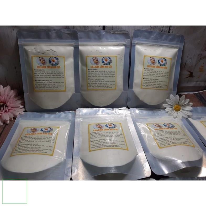 1kg Bột đắp mặt Dẻo cánh Hoa cúc Handmade