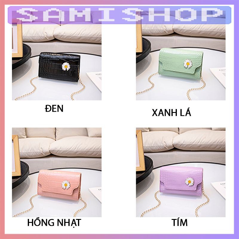 Túi xách nữ đeo chéo hoa cúc đẹp thời trang cao cấp giá rẻ TX1 | BigBuy360 - bigbuy360.vn