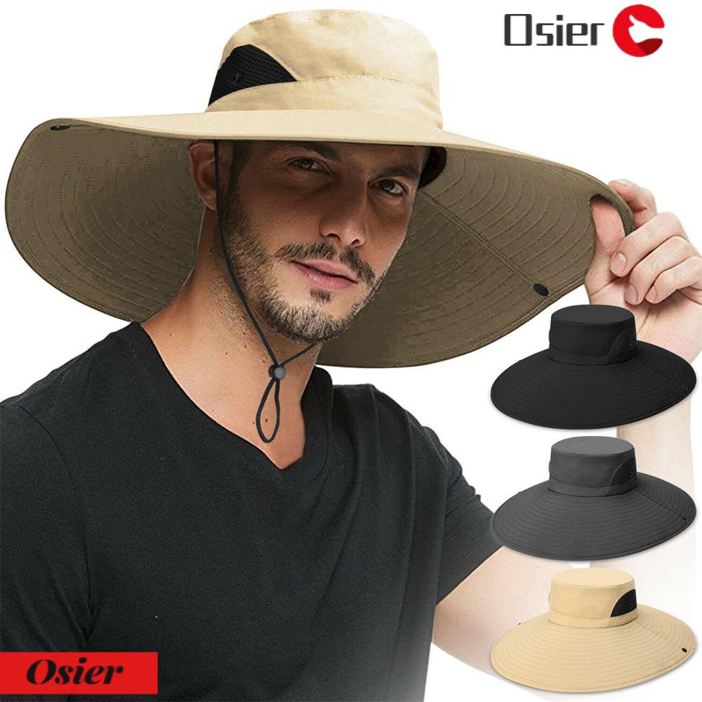 Osier✿ Nón Tai Bèo Vành Rộng Chống Nắng Tia UV Thoáng Khí Nhiều Màu Sắc Thời Trang Mùa Hè Dành Cho Nam Nữ