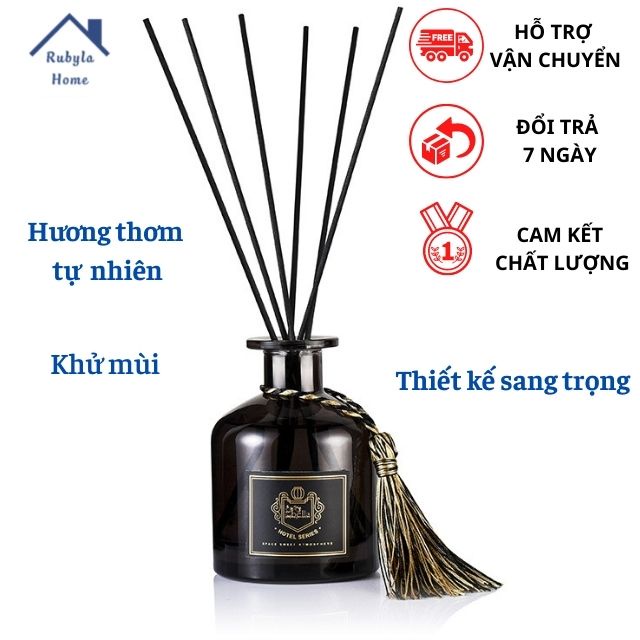 Tinh dầu thơm phòng hương nước hoa tự nhiên cao cấp 50ml que gỗ tự khuếch tán mùi hương khử mùi hương thơm dịu nhẹ