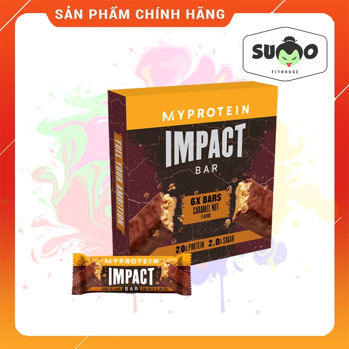 BÁNH PROTEIN BỮA ĂN THAY THẾ CỰC NGON MYPROTEIN IMPACT BAR - AUTHENTIC 100%