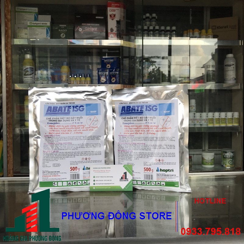 Thuốc diệt loăng quăng ABATE 1SG - diệt muỗi, loăng quăng