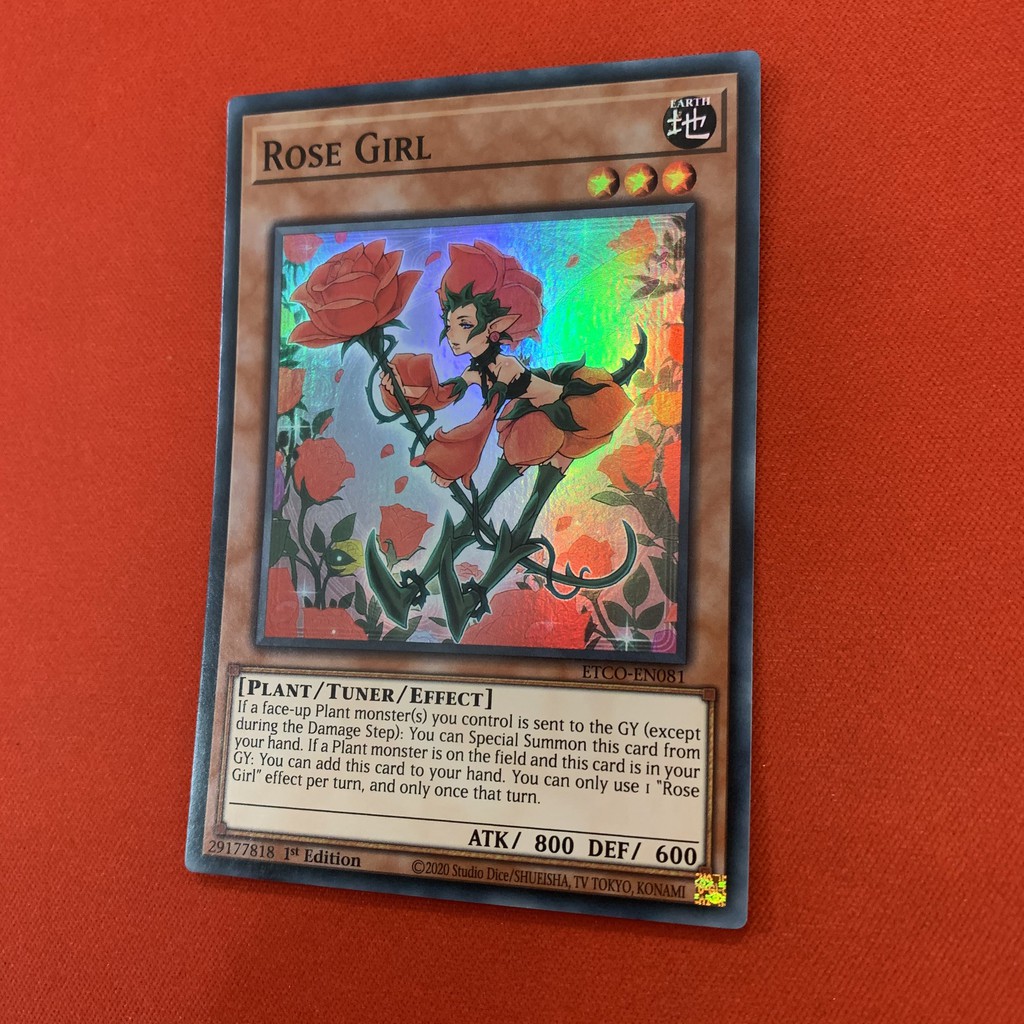 [EN][Thẻ Bài Yugioh Chính Hãng] Rose Girl