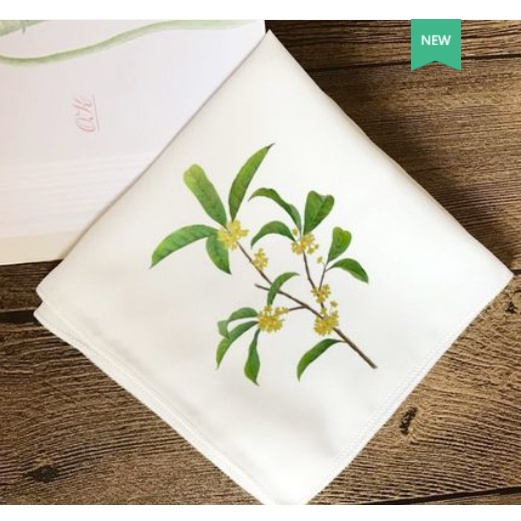 Bộ kit tập thêu khăn tay Cherish Bộ Sưu tập Hoa – Handmade DIY – bộ đầy đủ gồm khung - ZEN SHOP