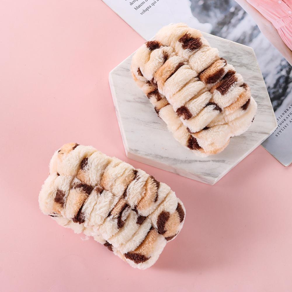 Sumu Băng Đeo Cổ Tay Màu Trắng Mềm Mại Ngăn Ngừa Dị Ứng Để Rửa Mặt