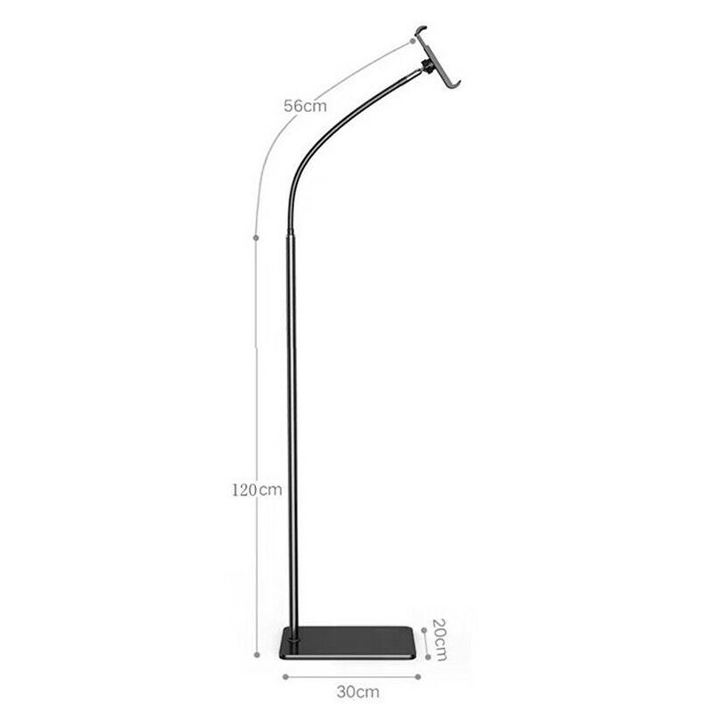 Giá Đỡ Điện Thoại / Máy Tính Bảng 175cm Có Thể Điều Chỉnh Linh Hoạt Kích Thước 4.8-10.5 Inch Cho iPad iPhone