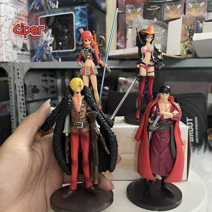 Bộ 4 nhân vật One Piece Film Gold - Figure Action One Piece