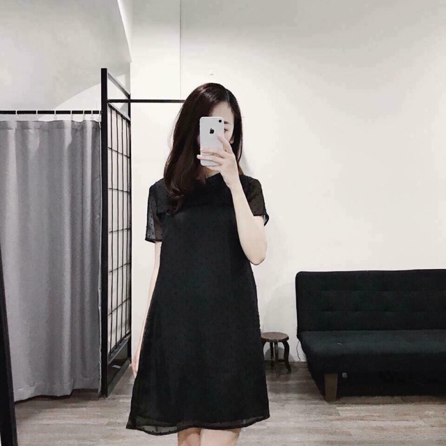 Váy voan hạt