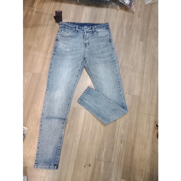 Quần jean Dior hoạ tiết, quần jean nam, quần jean Dior, quần bò dành cho nam