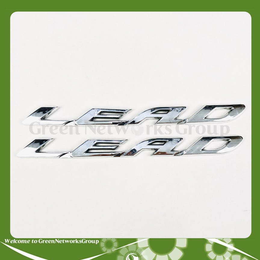 Tem dán chữ nổi xe Lead Greennetworks