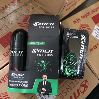 Lăn xmen bos 50ml tặng 10 gói dầu gội