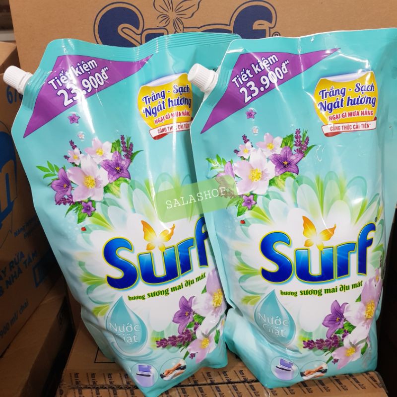 Nước giặt Surf hương sương mai dịu nhẹ 3.5 kg