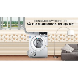 Máy sấy Electrolux 8 kg EDS805KQSA (Miễn phí giao tại HCM-ngoài tỉnh liên hệ shop)