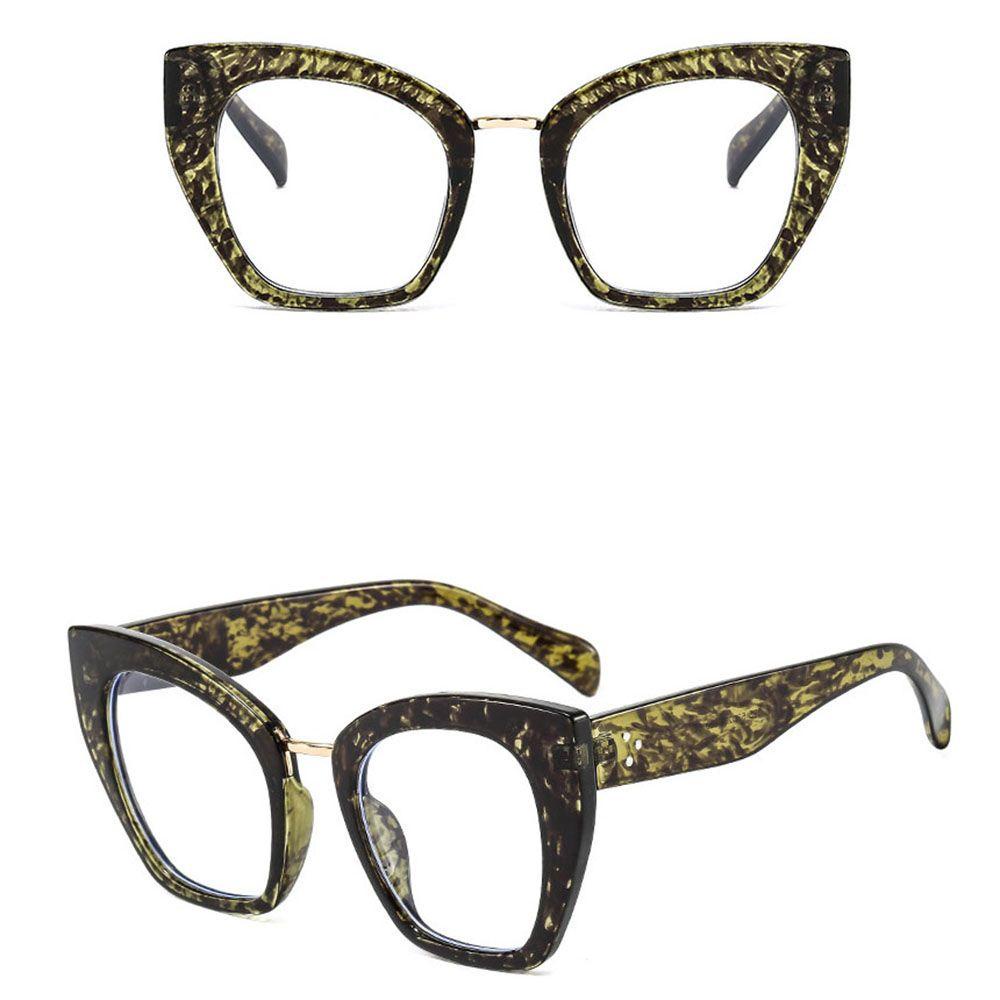 Kính Mát Gọng Mắt Mèo Trong Suốt WMES15H Phong Cách Cổ Điển Thời Trang Cho Nam Và Nữ