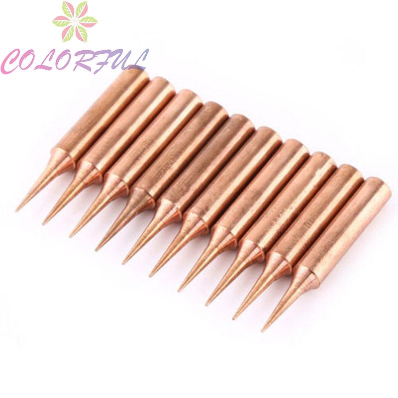 Set 10 đầu mũi hàn thay thế bằng đồng chuyên dụng chất lượng cao