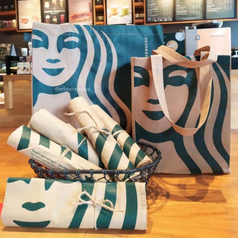 Túi tote STARBUCKS mới