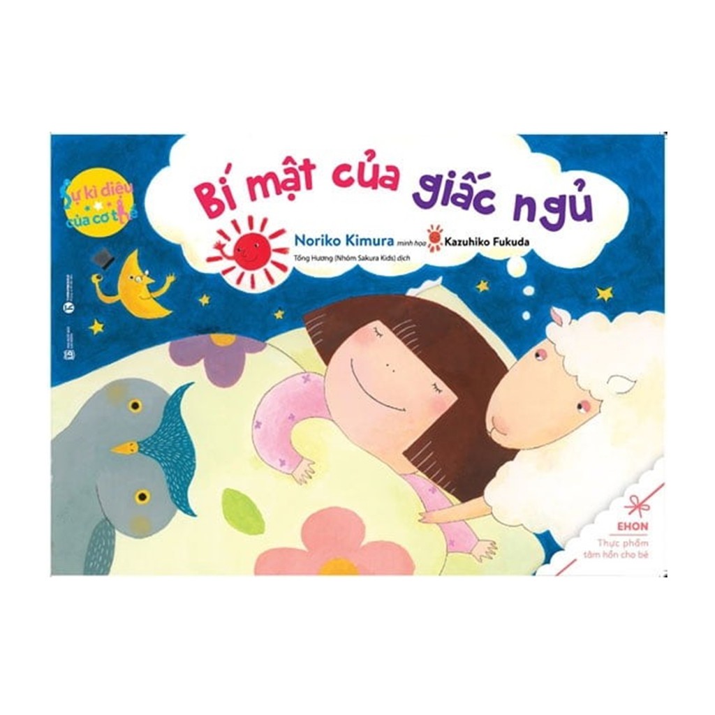 Sách - Ehon Sự Kỳ Diệu Của Cơ Thể - Bí Mật Của Giấc Ngủ