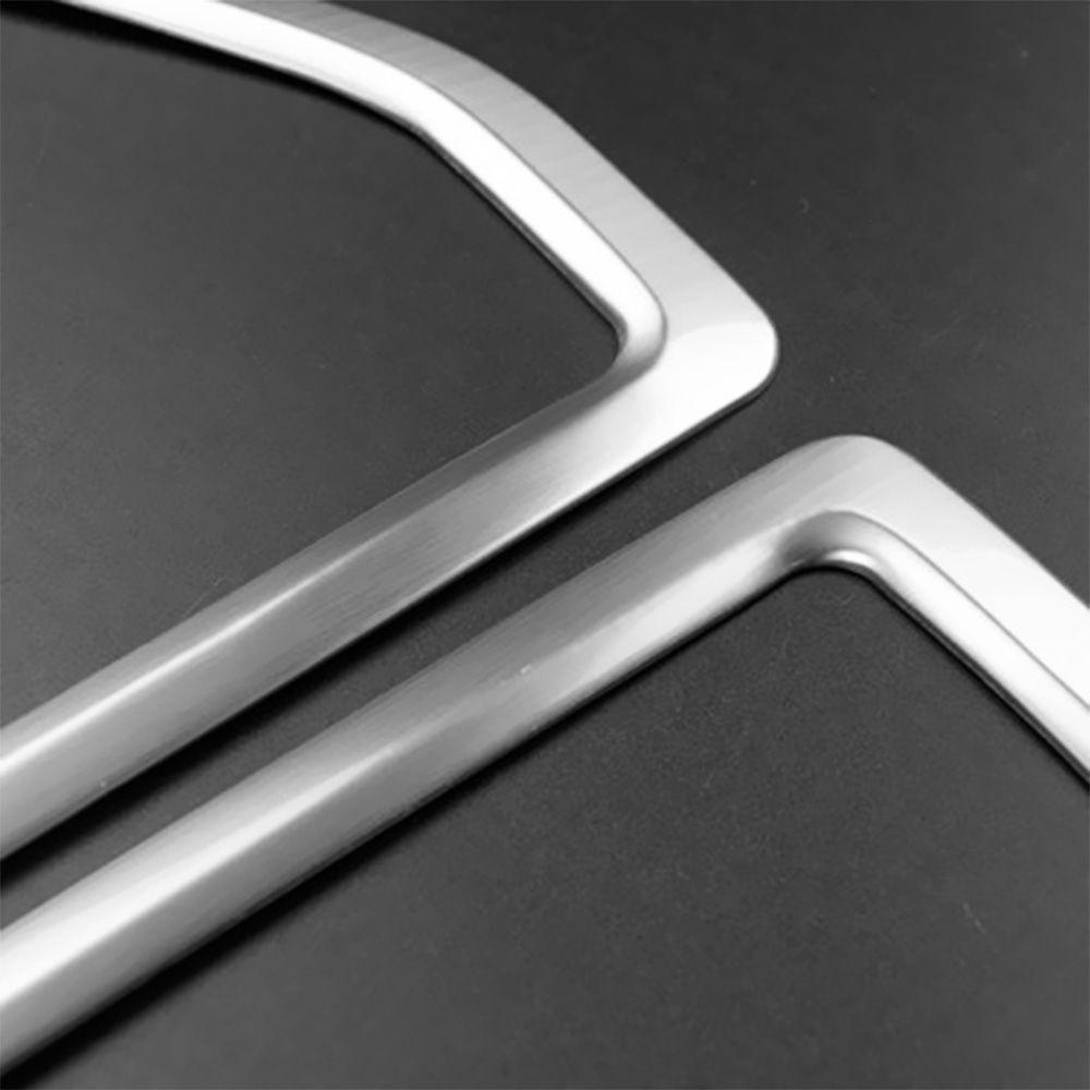 BTLIMER Set 4 Dải Dán Trang Trí Nội Thất Xe Hơi Màu Đỏ Dễ Lắp Đặt Cho Porsche 14-19