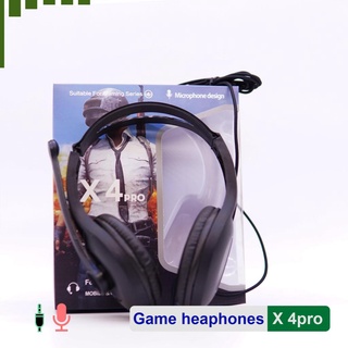 Headphone gaming x4-pro - full box có mic bảo hành 1 tháng
