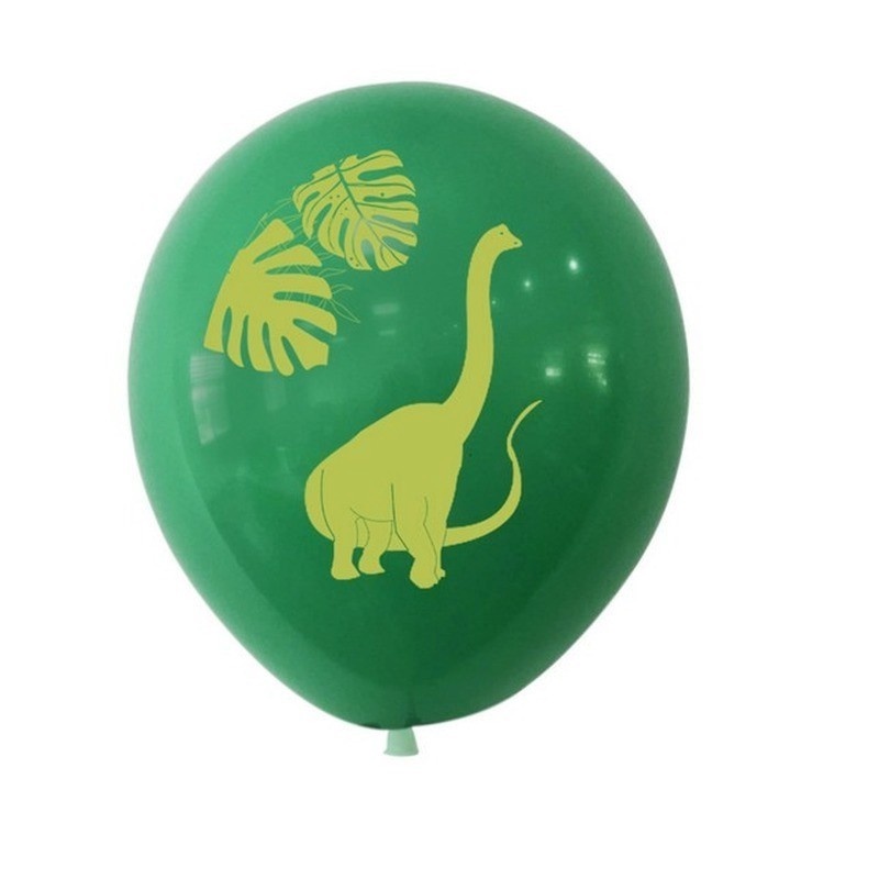 Set 16 Bong Bóng Hình Khủng Long 12 '' Trang Trí Tiệc