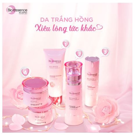 Nước cân bằng da trắng hồng Bio Essence Bio-White Advanced Whitening Refiner chiết xuất Tanaka &amp; Camellia 100ml