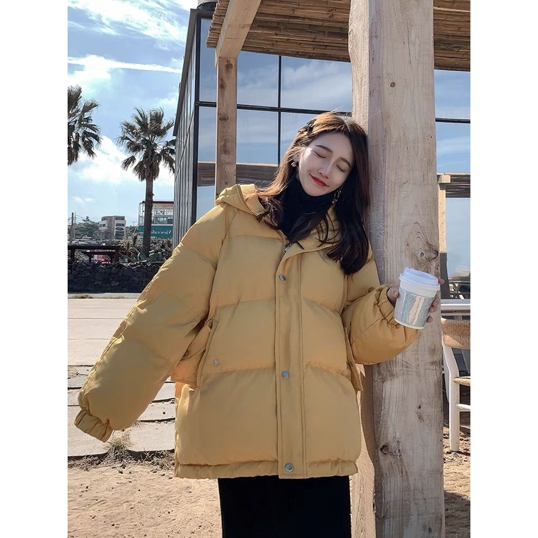 Áo khoác phao béo có mũ siêu ấm phong cách hàn quốc P605 Lizhouse