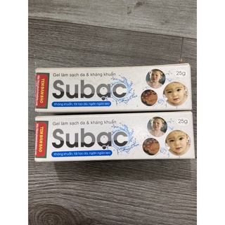 SUBAC- Gel làm sạch da và kháng khuẩn