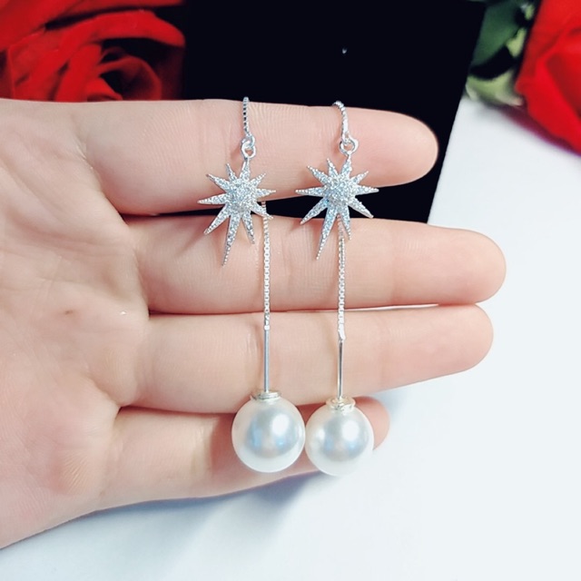💥💥 Bông Tai Tua Trai Bạc Đẹp
