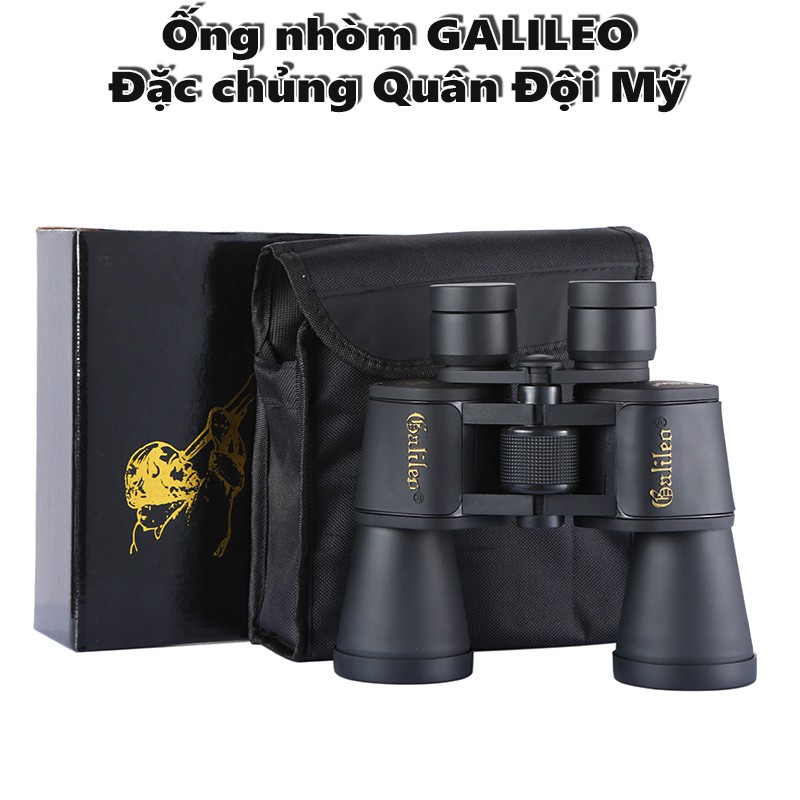 ✔️  [Top sale] -  Ống nhòm Galileo Quân đội Mỹ đặc chủng 8x40 Wide Angle Binoculars (Đen) 206415