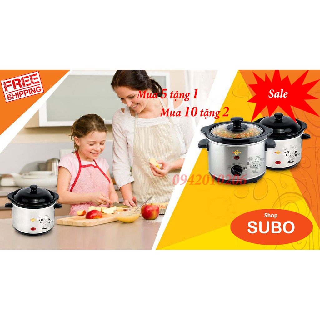 Nắp nồi hầm chậm BBCOOKER 0.7L, 1.5L, 2.5L - 3.5L