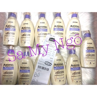 Sữa dưỡng thể Aveeno Positively Nourishing Calming Lotion chiết xuất oải hương, cúc la mã.
