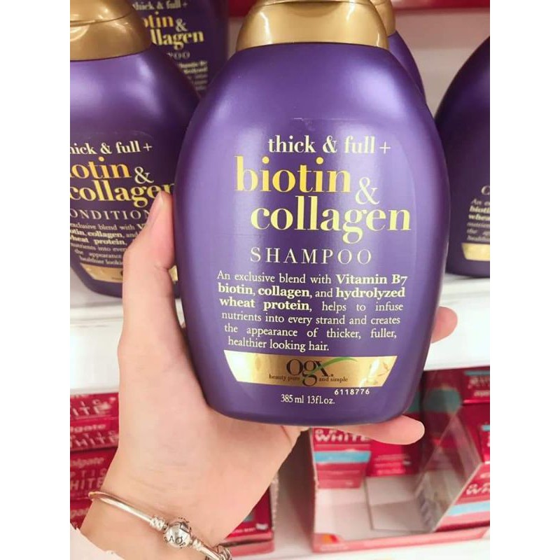 Dầu gội Biotin Collagen OGX